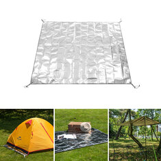 Naturehike 125/160/180x200cm Multifunction Picnic Mat 3 Layers Waterproof Aluminum Foil Mat Sunshading Canopy