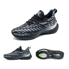 ONEMIX Wing EliteThree-proof Soğuk Koşu Ayakkabıları Süper elastik şok emici Nanoteknoloji Su Geçirmez Ter emici Dip Nefes alabilen Sneakerlar Koşu Yürüyüş Yürüyüş Hiking Fitness için