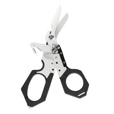 DCCMS 6-in-1 Multifunctional Folding Scissors with Strap Cutter Paratrooper Knife Tactical Response Emergency Shears Outdoor Emergency Tools