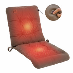 Naturehike 1Persona Funda calefactable USB para silla 40℃-50℃ Mantén el calor Cojín térmico eléctrico para uso en interiores y exteriores en campamentos