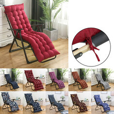 Universal Lounge Chaise Cadeira Almofada Tufted Soft Comfort Deck Chaise Almofada de Encosto Alto Ao Ar Livre Cadeira de Balanço Interna Acolchoada