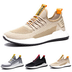 Tengoo Summer Men Casual Shoes Ultralight Breathable Mesh Sport Sneakers Lace Up Running Shoes For Outdoor Sport Fitness