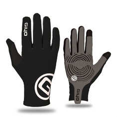 Giyo Wind Breaking Full Finger Cycling Gloves Touch Screen Anti-slip Bicycle Fabric Mittens MTB Road Bike Long Glove