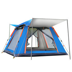 4-5 Kişilik Tam Otomatik Kurulum Çadırı UV Korumalı Aile Pikniği Seyahat Güneş Barınakları Outdoor Yağmur Geçirmez Rüzgar Geçirmez Kampçılık Çadırlar