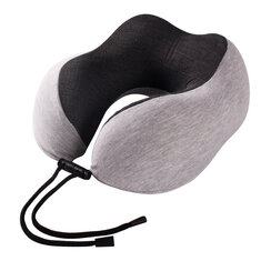 U字型の低反発メモリーフォームの首枕 胸椎の健康用寝具 ソフトスローリバウンド スペーストラベル枕