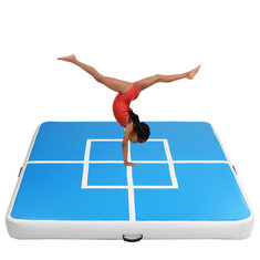 78.74x78.74x5.9 inch Opblaasbare Gym Air Track Gymnastiek Mat Tumbling Training Oefening Praktijk Airtrack Pad