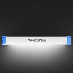 Smilende Haifinne LED-lykt 3000 Lumen USB-oppladbar Sterk Magnet for camping og nødsituasjoner Lys