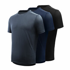 [FROM XIAOMI YOUPIN] Giavnvay Men's Icy Sports T-Shirt Quick-Drying Ultra-thin Smooth Fitness Running T-Shirts