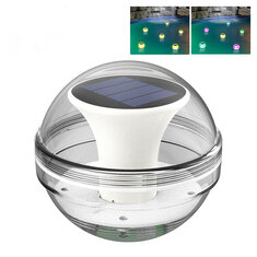 Swimming Pool Floating Lamp Solar Floating Light Waterproof Outdoor Floating Ball Light Underwater Lamp for Party Yard Garden Decor