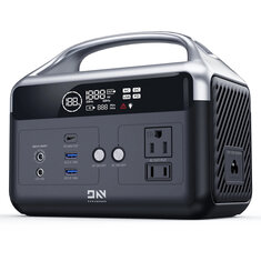 [US Direct] DaranEner NEOZ 300W 휴대용 전원 공급 장치 179.2Wh/56000mAh LiFePO4 배터리, 3개의 입력/6개의 출력 포트 빠른 충전