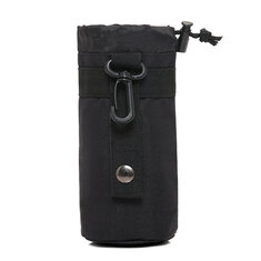 KALOAD 19x8cm Tactical Water Bottle Bag Kettle Pouch Water Cup Waist Shoulder Bag