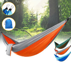 IPRee® Double Person Hammock Nylon Swing Hanging Bed Outdoor Camping Travel Max Load 300kg