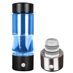IPRee® 450 ml Waterstofrijke Water Ionisator Maker Cup Generator Glazen Fles Mok USB Opladen Glazen Waterfles