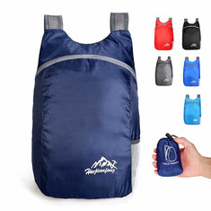 Mochila plegable de 20L ultraligera para exteriores, mochila plegable de viaje, mochila deportiva para hombres y mujeres