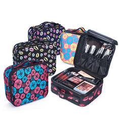IPRee® Bolsa de maquiagem cosmética de viagem Organizador de lavagem Caixa de armazenamento