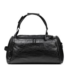 Unisex Leather Shoulder Bag Men Travel Business Bag Laptop Backpack Casual Handbag 