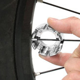 Chiave per raggi di bicicletta, chiave per cerchione della ruota, chiave a cricchetto, attrezzo di riparazione