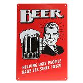 Beer Emaille bord Retro Vintage Metal Plaque Bar Pub Wall Decor Schilderen