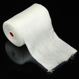 10X300सेमी ताप में सहायक फाइबर ग्लास कपड़े का जाल टेप प्लेन वीव स्ट्रैप