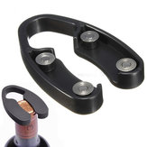 Cortador de aluminio para botellas de vino tinto, herramienta manual portátil de corte