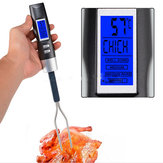 Instant Read Digitale BBQ Vleesthermometer Vork Voor Rundvlees Lam Varkensvlees