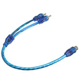 Car Phone RCA Y Splitter Adapter Kabel Blei weiblichen zu männlichen Steckverbinder