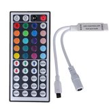 44 Key Mini IR Remote Controller Control For 3528 5050 RGB LED Strip Light