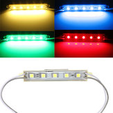 5 colores 5 luces de tira impermeables con módulo LED SMD 5050 luz lámpara de 12V