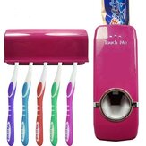 Honana BX-421 Wandgemonteerde Automatische Tandenborstel Dispenser Met Vijf Tandenborstel Houder Set Badkamer