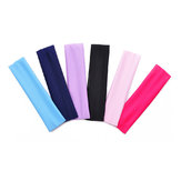 Honana BX-808 Elastic Ladys Plain Headbrand Yoga Tasche Sport Wash Face Snood 6 Farben