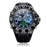 OHSEN AD2815 Спорт Большой циферблат подсветки недели мужчин кварцевые наручные часы