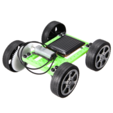 DIY Solar Gadget Car Mini Enigma IQ Brinquedos Educativos