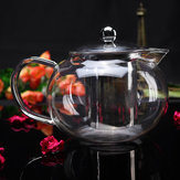 800 мл высокоборосиликатного стеклянного фильтрующего заварочного чайника с нержавеющим чайным фильтром