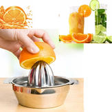Edelstahl Obst Zitrone Küche Zitruspresse Handpresse Squeezer Tool