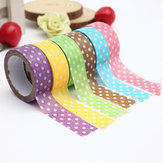 3M Japanese Dot Printing Decorative Washi Tape DIY Sticker 
