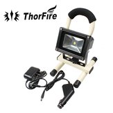 New Thorfire 10W Portable Rechargeable LED Outdoor Flood Light