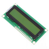 Módulo de visualização de caracteres LCD 1602 com retroiluminação amarela