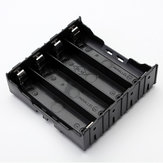E1A1 Soporte de caja de batería ABS para 4 x 18650