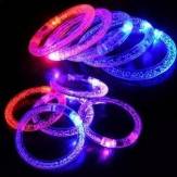 Couleur de 1pc changer LED allume bracelet brassard lumineux bracelet unisexe