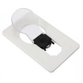 3 ks přenosného světla LED karet kapsa lampička nouzového světla