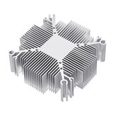 Радиатор охлаждения из алюминия DIY Теплоотвод 20-100 Вт для светодиодной COB микросхемы