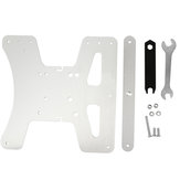 Aluminum V2 Modular Y Carriage Plate Upgrade Kit with 3-Point Leveling Adjustment for Creality Ender-3 / Ender-3 PRO 3D Printer