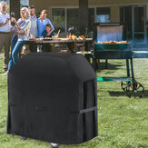 Housse de barbecue étanche de 58 pouces pour barbecue avec poignées, sac de rangement et corde rétractable en plein air, résistant à la déchirure, anti-UV pour Weber Brinkmann Outback Char-Broil