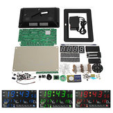 EQKIT® DC9-12V Calendário Eletrônico Solda Kit High Precision DIY Relógio Kit