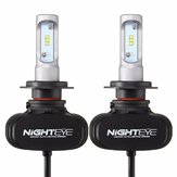 2Pair NIGHTEYE H4 H7 H11 9005 9006 25W 4000LM LED Headlight Front Lamp Bulb