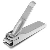 YFM® Nail Fänger Clipper Fingernagel Cutter Anti Splash Edelstahl Maniküre Werkzeug gebogene Datei 