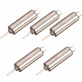 5pcs DC 3.7V 66000RPM Wired Micro Coreless Motor for Model Toy