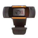 Caméra Web HP-602 720P 30FPS HD pour webcam en direct avec double microphone pour ordinateur PC portable Skype MSN