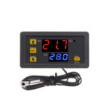 Geekcreit® W3230 DC 12V / AC110V-220V 20A LED Digitaler Temperaturregler Thermostat Thermometer Temperaturregler Schalter Sensor Meter