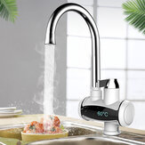 220V 3000W Grifo eléctrico de agua caliente instantánea Calentador Grifo de cocina Cuarto de baño Grifo de la cocina